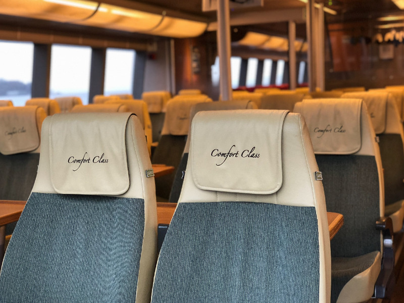 Seattle to Victoria in Comfort Class